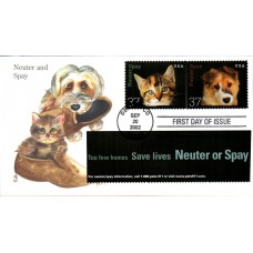 #3670-71 Neuter - Spay Edken FDC