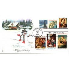 #3675 Madonna and Child Combo Edken FDC