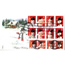 #3676-87 Snowmen Edken FDC