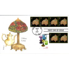 #3749 Tiffany Lamp Combo Edken FDC