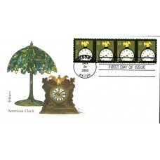 #3757 American Clock Edken FDC