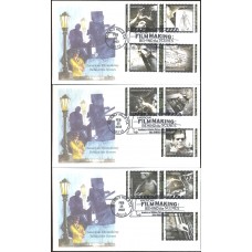 #3772 American Filmmaking Edken FDC Set