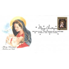 #4100 Madonna and Child Edken FDC