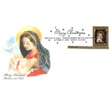 #4100 Madonna and Child Edken FDC