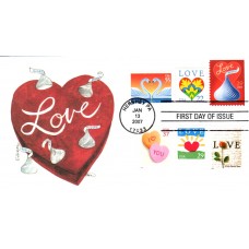 #4122 Love and Kisses Combo Edken FDC