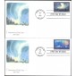 #4123a-b International Polar Year Edken FDC Set