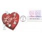 #4151-52 Love - Silver Heart Edken FDC