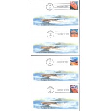 #4160-63 Mahogany Speedboats Edken FDC Set