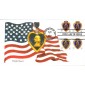 #4164 Purple Heart Combo Edken FDC