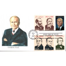 #4199 Gerald R. Ford Combo Edken FDC