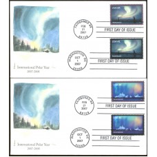 #4203-04 Polar Lights Dual Edken FDC Set