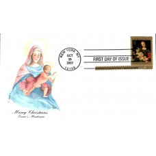 #4206 Madonna and Child Tab Edken FDC