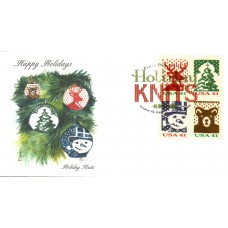 #4207v-10v Holiday Knits Edken FDC