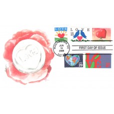 #4270 Love - Heart Combo Edken FDC