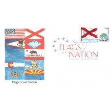 #4274 FOON: Alabama Flag Edken FDC