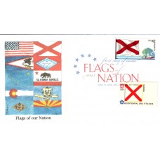 #4274 FOON: Alabama Flag Combo Edken FDC