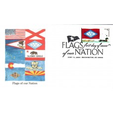 #4278 FOON: Arkansas Flag Edken FDC