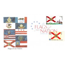 #4284 FOON: Florida Flag Combo Edken FDC