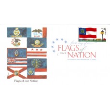 #4285 FOON: Georgia Flag Edken FDC