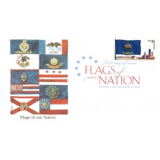 #4292 FOON: Kansas Flag Edken FDC