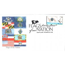 #4297 FOON: Massachusetts Flag Edken FDC