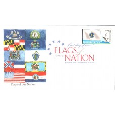 #4297 FOON: Massachusetts Flag Edken FDC
