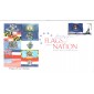 #4298 FOON: Michigan Flag Edken FDC