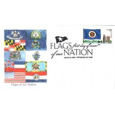 #4299 FOON: Minnesota Flag Edken FDC