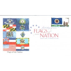 #4299 FOON: Minnesota Flag Edken FDC