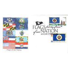 #4299 FOON: Minnesota Flag Combo Edken FDC