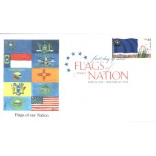 #4306 FOON: Nevada Flag Edken FDC