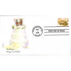 #4397 Wedding Rings Edken FDC