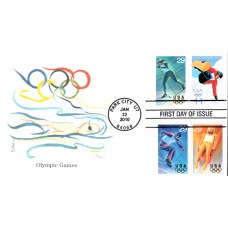 #4436 Winter Olympic Games Combo Edken FDC