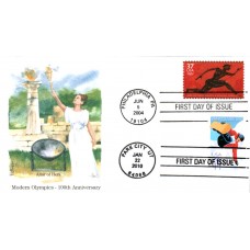 #4436 Winter Olympic Games Dual Edken FDC