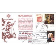 #1952 George Washington Dual Edsel FDC