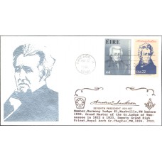 #2216g Andrew Jackson Combo Edsel FDC