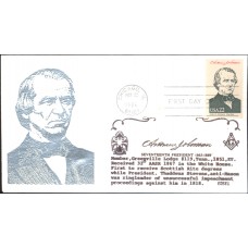 #2217h Andrew Johnson Edsel FDC