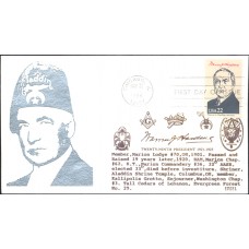 #2219a Warren Harding Edsel FDC