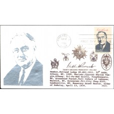 #2219d Franklin D. Roosevelt Edsel FDC