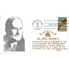 #2560 Basketball Centennial Edsel FDC - Naismith