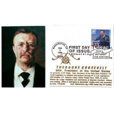 #3182b Theodore Roosevelt Edsel FDC