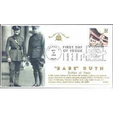 #3184a Babe Ruth Edsel FDC