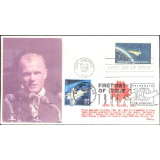 #3191h John Glenn's Return to Space Dual Edsel FDC