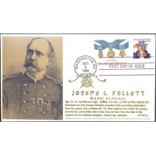 #3353 Uncle Sam PNC Edsel FDC - Follett