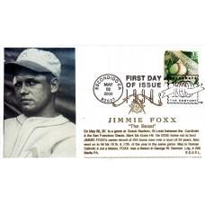 #3408n Jimmie Foxx Edsel FDC