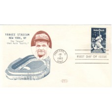 #2046 Babe Ruth Educachet FDC