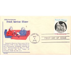 #1753 French Alliance Elite FDC