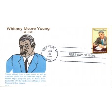 #1875 Whitney M. Young Jr. Elite FDC