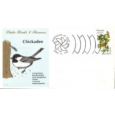 #1997 Vermont Birds - Flowers Elite FDC