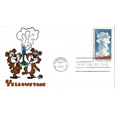 #1453 Yellowstone National Park Ellis FDC